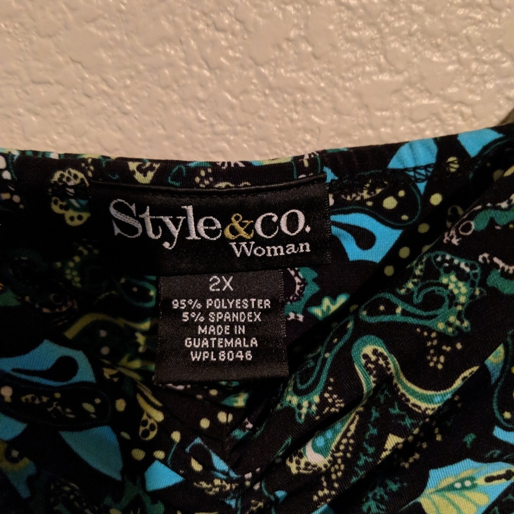 Style & Co. Patterned top - Picture 3 of 3